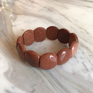 Sunstone bracelet